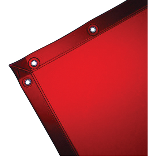 Rideau pour soudure, 72" x 72", Orange Quali-T-Solutions