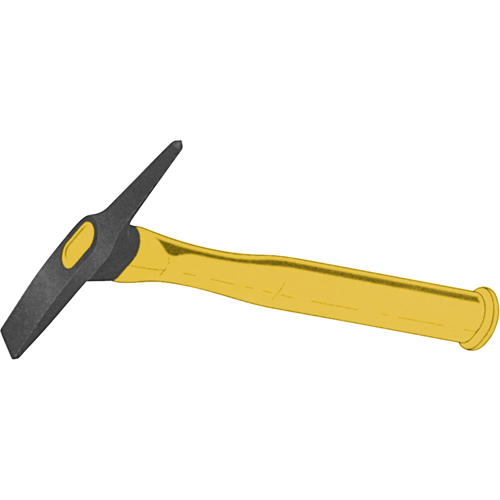 Plastic Handle Chipping Hammers, 11-7/8", 20 oz. Head, Steel Quali-T-Solutions