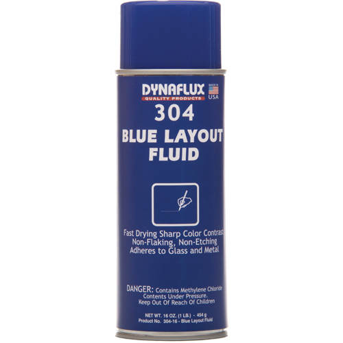 Layout Fluid, Blue, Aerosol Quali-T-Solutions