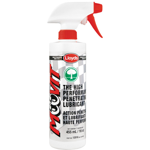 Lubrifiant haute performance Moovit, Bouteille &agrave; g&acirc;chette, 16 oz Quali-T-Solutions