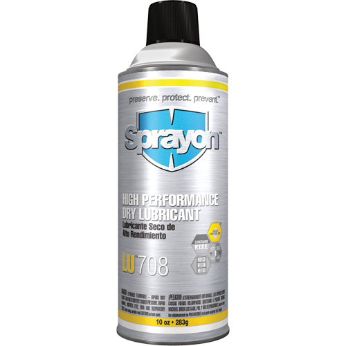 Lubrifiant sec de haute performance LU708, Canette a&eacute;rosol Quali-T-Solutions