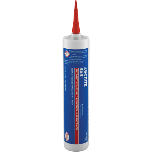 Gel 454 pour toute surface, Transparent, Cartouche, 10,58 oz Quali-T-Solutions