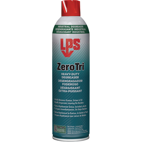 D&eacute;graissant gros travaux ZeroTri, Canette a&eacute;rosol Quali-T-Solutions