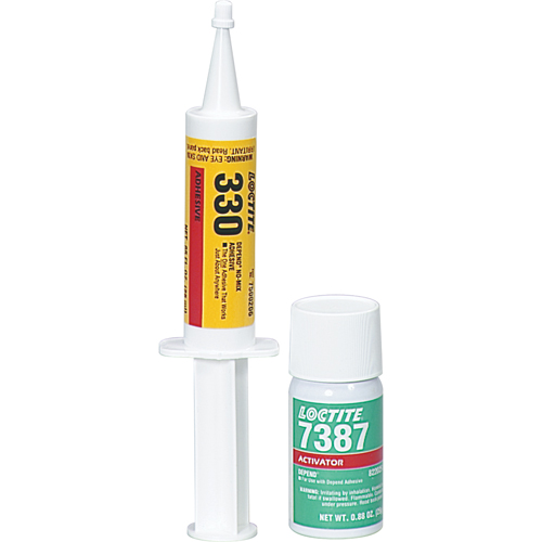 Adh&eacute;sif sans m&eacute;lange 330 Depend, Deux composants, 250 ml, Trousse, Ambr&eacute;e Quali-T-Solutions