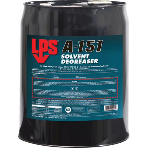 A-151 Solvent Degreaser, Pail Quali-T-Solutions