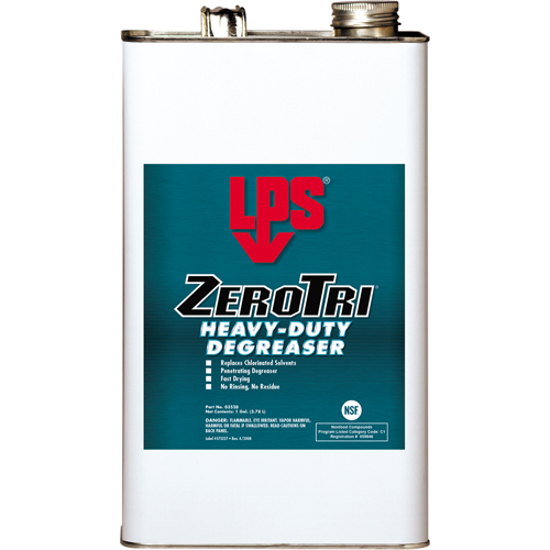 D&eacute;graissant gros travaux ZeroTri, Gallon Quali-T-Solutions