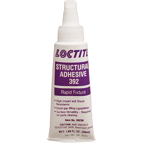Adh&eacute;sif structurel 392 fixation rapide, 73 g, Bouteille, Ambr&eacute;e Quali-T-Solutions