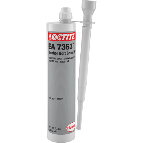 EA 7363 Fixmaster&reg; Anchor Bolt Grout HP, Cartridge Quali-T-Solutions