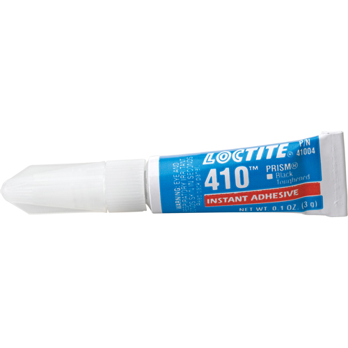 Adh&eacute;sif instantan&eacute; 410, Noir, Tube, 3 g Quali-T-Solutions