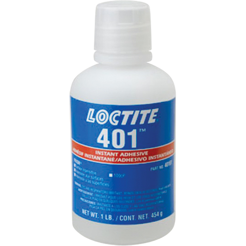 Adh&eacute;sif instantan&eacute; Prism 401, Transparent, Bouteille, 454 g Quali-T-Solutions