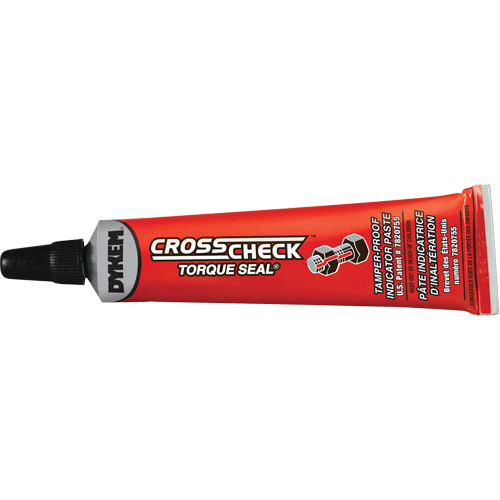 Cross Check Torque Seal&reg; Tamper-Proof Indicator Paste, 1 oz., Tube, Red Quali-T-Solutions