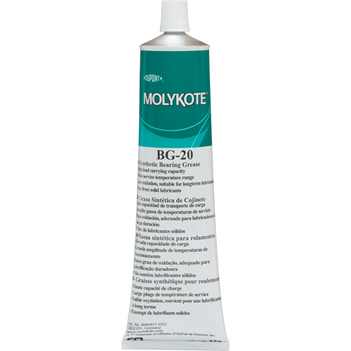 Graisse de roulement haute performance Molykote BG 20, 150 g, Bouteille Quali-T-Solutions