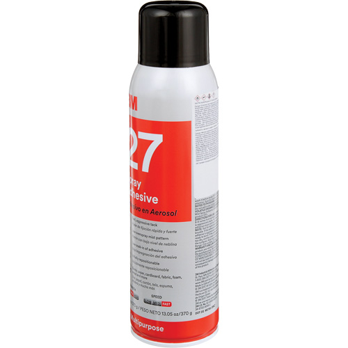 27 Multi-Purpose Spray Adhesive, Clear, Aerosol Can Quali-T-Solutions