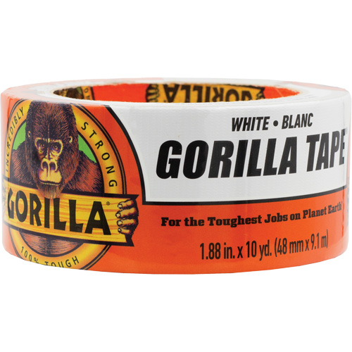 Duct Tape, 17 mils, White, 48 mm (2") x 9.14 m (30') Quali-T-Solutions