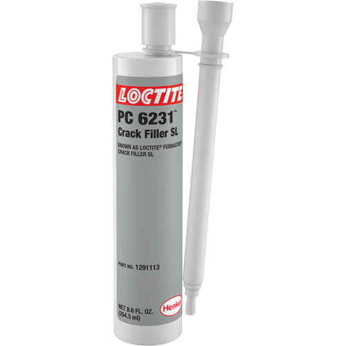 Bouche-fentes SL Loctite Fixmaster, 8,6 oz liq., Cartouche double, Gris Quali-T-Solutions