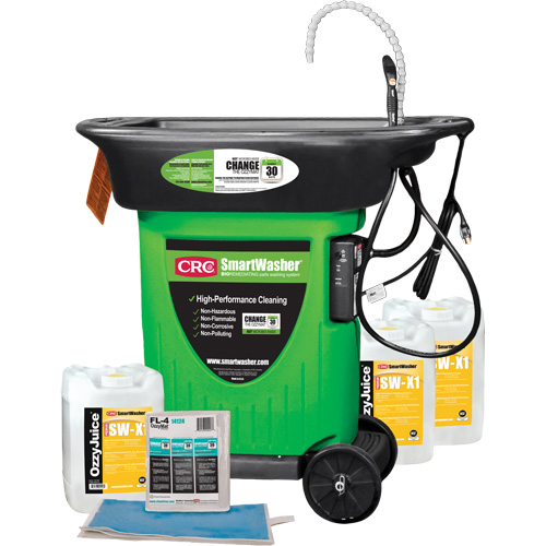 Trousse pour bassin de nettoyage de pi&egrave;ces mobiles SmartWasher SW-X123 Quali-T-Solutions