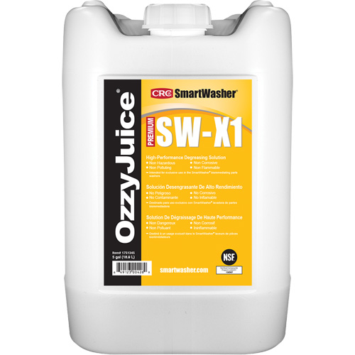 SmartWasher&reg; OzzyJuice&reg; SW-X1 HP Degreasing Solution, Jug Quali-T-Solutions