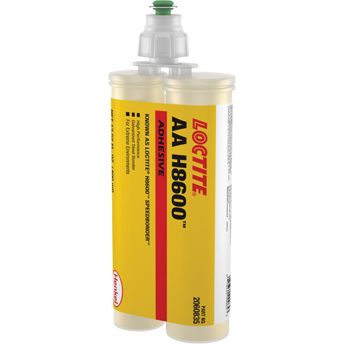 Speedbonder H8600, r&eacute;sine (A), Deux composants, Cartouche, 400 ml, Bleu Quali-T-Solutions