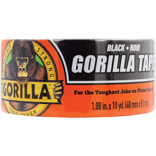Duct Tape, 17 mils, Black, 48 mm (2") x 9.14 m (30') Quali-T-Solutions