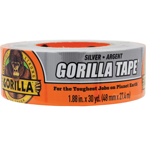 Duct Tape, 17 mils, Silver, 48 mm (2") x 27.43 m (90') Quali-T-Solutions