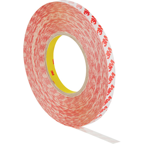Double-Sided Adhesive Tape, Polyester, 19 mm (0.75") W x 50 m (164') L, 8 mils Thick Quali-T-Solutions