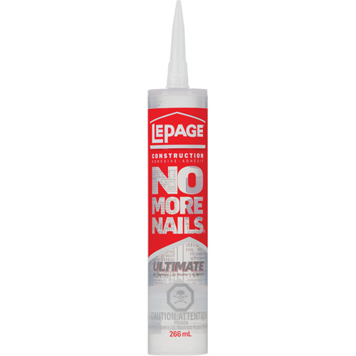 Adh&eacute;sif pour la construction No More Nails Quali-T-Solutions