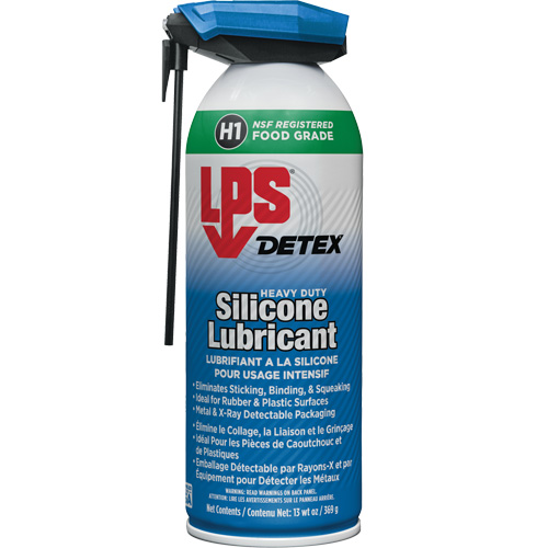 Lubrifiant au silicone pour usage intensif Detex, Canette a&eacute;rosol Quali-T-Solutions
