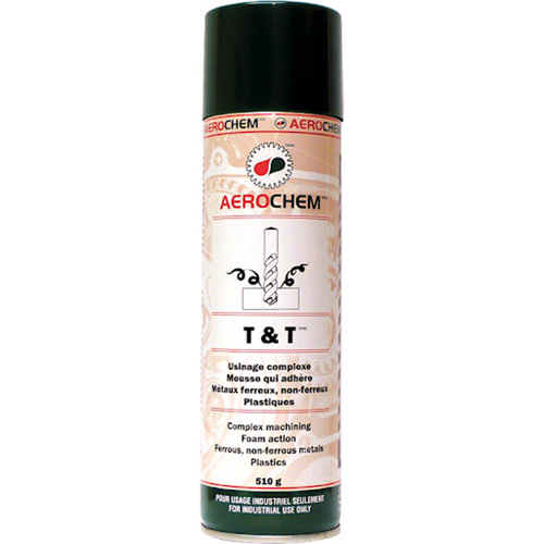 Huile de taraudage T & T AEROCHEM, Canette a&eacute;rosol Quali-T-Solutions