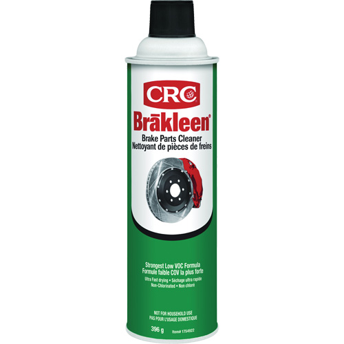 Nettoyant de pi&egrave;ces de freins sans chlore Brakleen &agrave; faibles &eacute;missions COV, Canette a&eacute;rosol Quali-T-Solutions