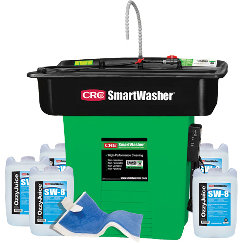Trousse de bassin de nettoyage de pi&egrave;ces Supersink SmartWasher SW-828 Quali-T-Solutions