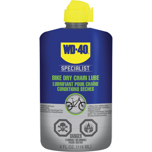 Lubrifiant sec pour chaîne de v&eacute;lo, Bouteille Quali-T-Solutions