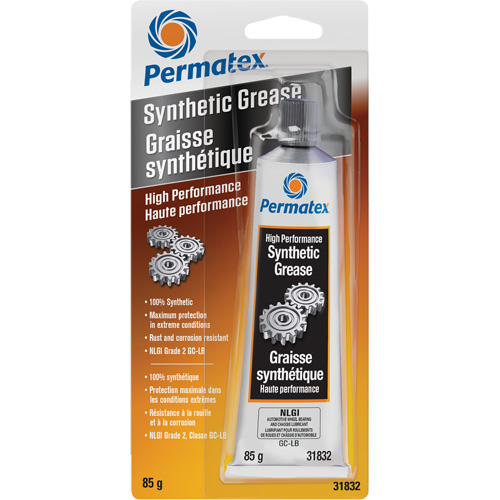 Graisse synth&eacute;tique Permatex pour usages multiples, 85 g, Tube Quali-T-Solutions