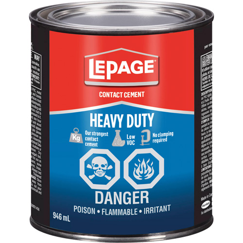 Adh&eacute;sif de contact puissant, Canette, 946 ml, Ambr&eacute;e Quali-T-Solutions