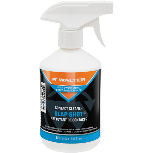 Nettoyant pour contacts SLAP SHOT, Bouteille &agrave; g&acirc;chette Quali-T-Solutions