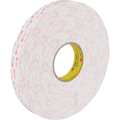 VHB Tape 4950, 33 m (108') L x 25.4 mm (1") W, 45 mils, Acrylic Quali-T-Solutions