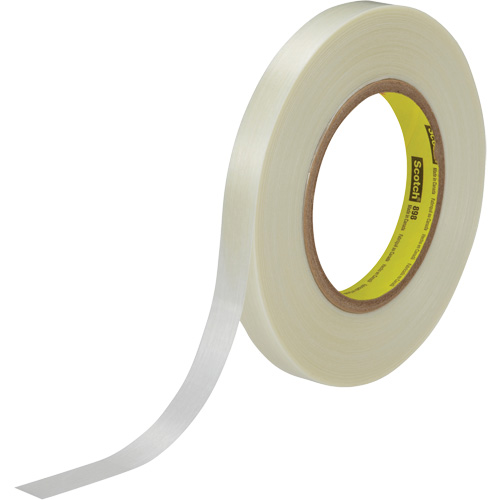 Scotch&reg; Filament Tape, 6.6 mils Thick, 9 mm (0.35") x 55 m (180')  Quali-T-Solutions