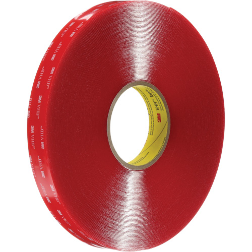 VHB Tape, 33 m (108') L x 12 mm (1/2") W, 40 mils, Acrylic Quali-T-Solutions