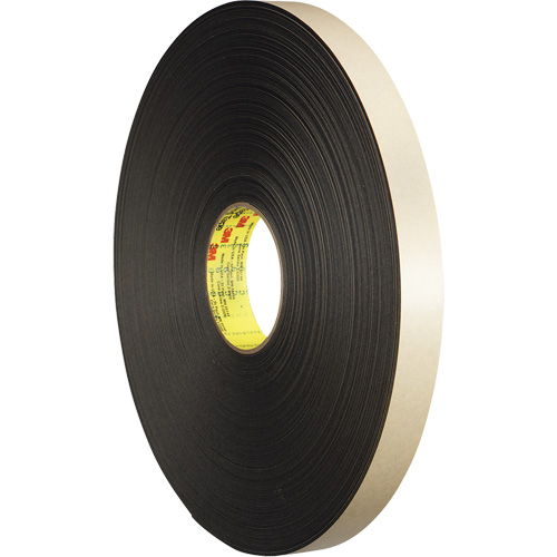 Double-Coated Foam Tape, 66 m (216') L x 12.7 mm (1/2") W, 31 mils, Polyethylene Quali-T-Solutions