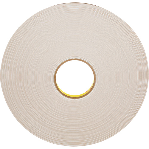 Double-Coated Foam Tape, 66 m (216') L x 12.7 mm (1/2") W, 31 mils, Polyethylene Quali-T-Solutions