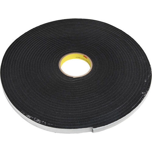 Double-Coated Foam Tape, 33 m (108') L x 12.7 mm (1/2") W, 62 mils, Polyethylene Quali-T-Solutions