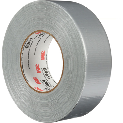 Ruban pour conduits extra robuste 6969, 10,7 mils, Argent, 48 mm (2") x 55 m (180') Quali-T-Solutions