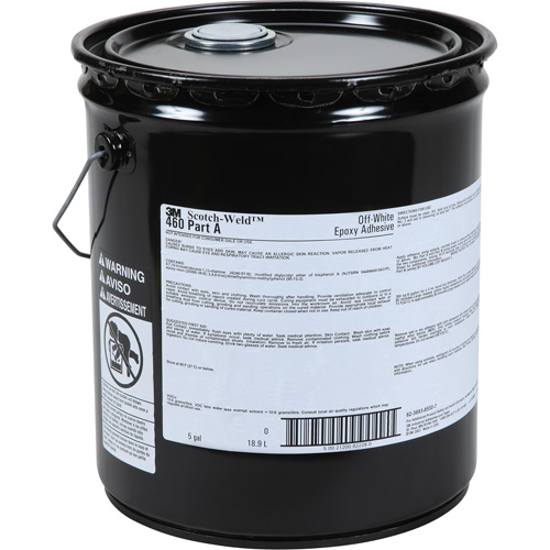 Scotch-Weld Adhesive, 5 gal., Pail, Two-Part, Off-White Quali-T-Solutions