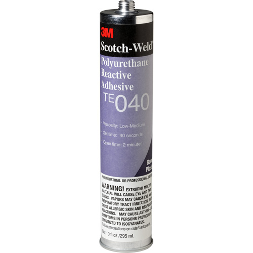 Adh&eacute;sif PUR Scotch-Weld, 10 oz, Cartouche, Transparent Quali-T-Solutions