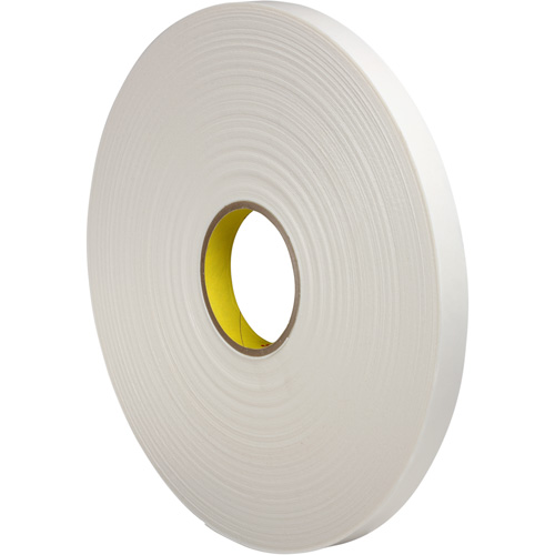 Foam Tape, 16.5 m (54') L x 18 mm (3/4") W, 6 mils, Urethane Quali-T-Solutions