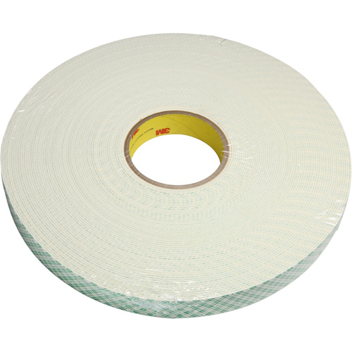 Foam Tape, 33 m (108') L x 25.4 mm (1") W, 1.5 mils, Urethane Quali-T-Solutions