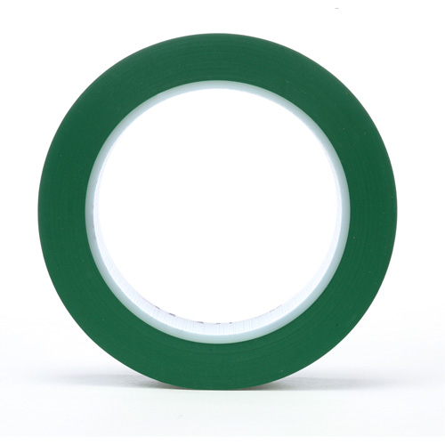 Ruban en vinyle 471, 25,4 mm (1") la x 32,9 m (108') lo, 5,2 mils, Vert Quali-T-Solutions