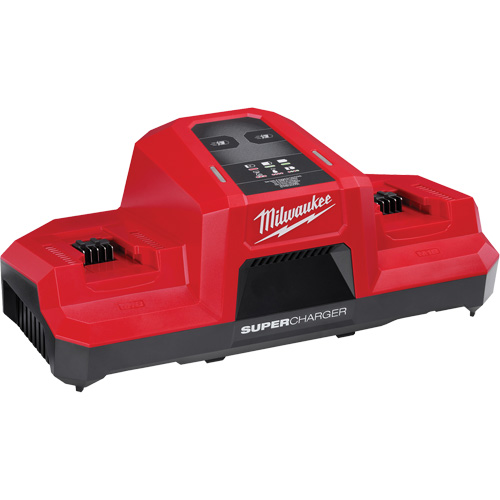 M18 Dual Bay Simultaneous Super Charger, 18 V, Lithium-Ion Quali-T-Solutions