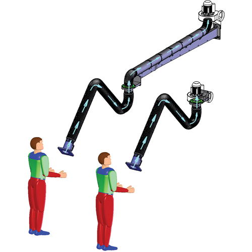 Fume Extractor Arms Quali-T-Solutions