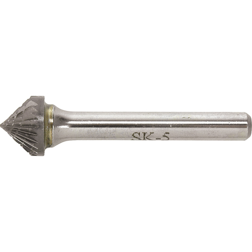 Fraise au carbure dur, SK-1, 1/4" dia., 1/4" Tige, 1/8" Prof. de la coupe Quali-T-Solutions