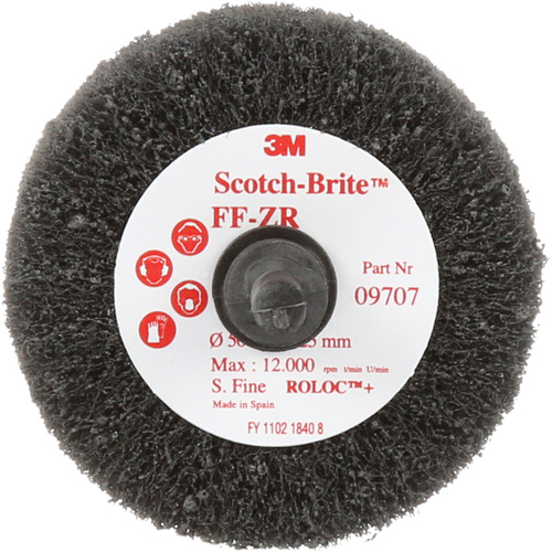 Scotch-Brite Cut & Polish Flap Brush, Aluminum Oxide, Fine Grit, 2" x 1" x 1/4" Quali-T-Solutions